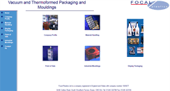 Desktop Screenshot of focalplastics.co.uk